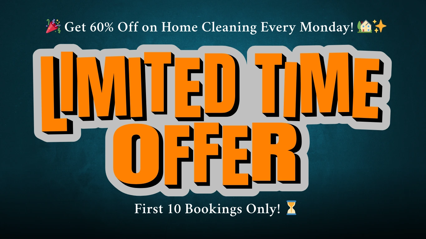 Get 60% Off Home Cleaning Services in Ambernath – Offer Every Monday